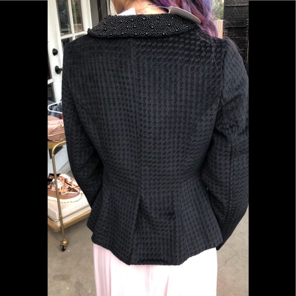 ❌SOLD❌Chloe jacket with beaded collar - Picture 3 of 8